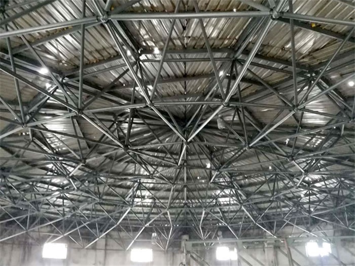 黄冈洗煤厂蓄水池网架